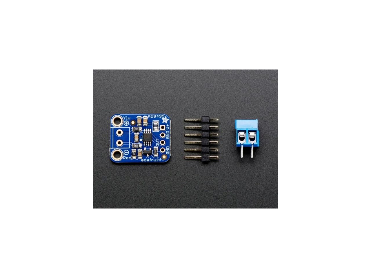 Amplificador Analógico Para Termopar Tipo K AD8495 - Placa Breakout, Salida 0-5V, Para Medición De Temperatura