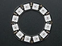 A1643 NeoPixel Ring 12xWS2812 5050 RGB LED-es fénygyűrű