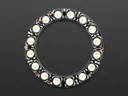 A2856 NeoPixel Ring - 16x 5050 RGBW LEDs w/ Drivers 6000K