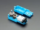 A3802 Fém hajtóműves TT DC motor - 120RPM 3-6Vdc 1:90
