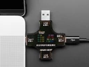 A4232 multifunkciós digitális USB teszter - USB-A és USB-C