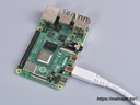 Raspberry Pi micro-HDMI / HDMI adapter kábel, 235mm fehér