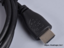 Raspberry Pi Official 1m micro-HDMI / HDMI A kábel, fekete