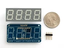 A879 0.56 inch clock display w/I2C backpack - yellow