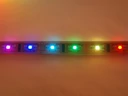 A306 Kültéri Digital RGB LED Szalag - weatherproof 32 LED 1m