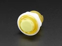 A3431 Mini LED-es nyomógomb - M24 áttetsző sárga