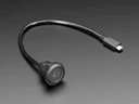 A4218 USB C Round Panel Mount Extension Cable
