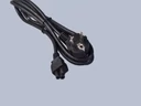 Mickey Mouse tápkábel 1.8m C5 / EU - fekete