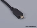 Kábel USB 0,3m-es USB A - Micro USB B