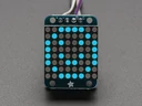 A959 8x8 LED panel w/I2C Backpack- kék