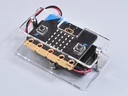 BBC micro:bit plexi shield kapcsolós elemtartóval