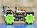 KS4035 4WD Mecanum Robotkocsi oldalró