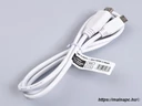 Raspberry Pi micro-HDMI / HDMI A kábel, fehér 1m-es
