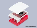 Raspberry Pi 5 case RED/WHT