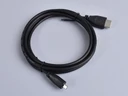 Raspberry Pi Official 1m micro-HDMI / HDMI-A kábel, fekete
