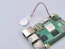 RTC Battery csatlakoztatva a Raspberry Pi 5 alaplaphoz