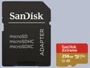 SanDisk 256GB microSD Extreme kártya