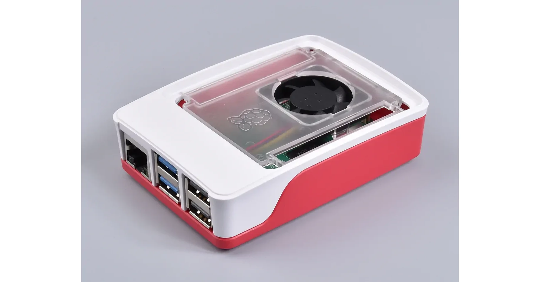 Raspberry Pi 5 Router Case Raspberry Pi 5 case RED/WHT