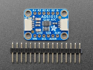 ADS1015 12-Bit ADC - 4 Ch Programmable Gain Amplifier