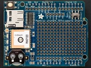 Adafruit Ultimate GPS Logger Shield incl. GPS Module