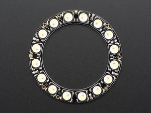 A2856 NeoPixel Ring - 16x 5050 RGBW LEDs w/ Drivers 6000K