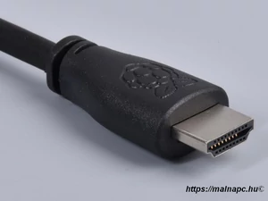 Raspberry Pi HDMI-HDMI 1m-es fekete kábel (Pi1, Pi2, Pi3)
