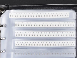 SMD alkatrész tároló mappa - 20 oldalas