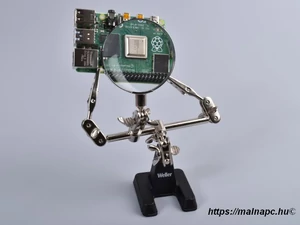 Weller forrasztó segéd, paneltartó nagyítóval