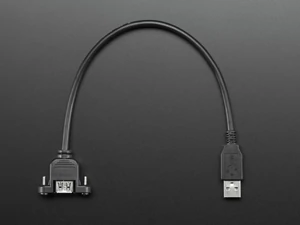 USB-A toldó kábel előlapi aljzattal