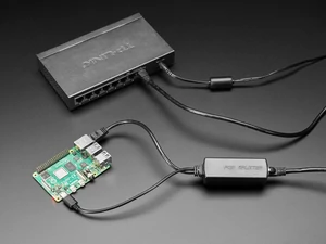 A4552 PoE Splitter with USB Type C - 5V 2A - 100 MB Ethernet