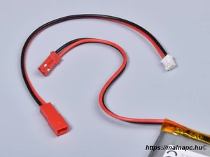 Li-Polymer akku 3.7V 550mAh 5.0x30x40mm