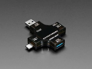 A4232 multifunkciós digitális USB teszter - USB-A és USB-C
