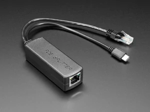 A4552 PoE Splitter with USB Type C - 5V 2A - 100 MB Ethernet