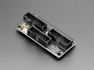 A6358 Triple LED Matrix Bonnet for Raspberry Pi - For HUB75 