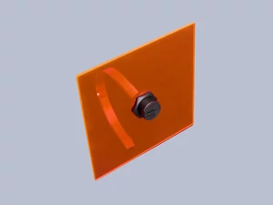 A6070 Round Panel Mount Micro SD Card Extender