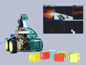 KS0223 Robotkocsi Kit - Raspberry Pi 4B-hez