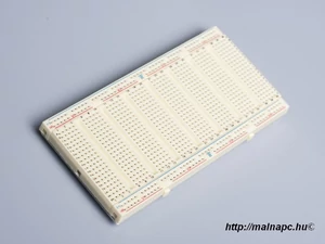 Próbapanel 142x73mm forrasztás nélküli 800 pont