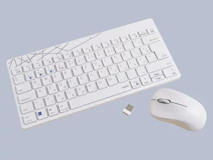 Rapoo 8000M fehér HUN billentyűzet és egér kombó
