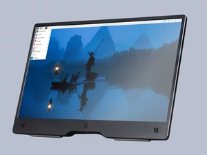 Raspberry Pi Monitor Black