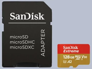 SanDisk 128GB microSD Extreme kártya