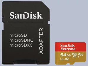SanDisk 64GB microSD Extreme kártya