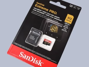 SanDisk 512GB microSD Extreme PRO kártya