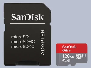 SanDisk 128GB microSD Ultra kártya