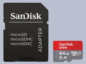 SanDisk 64GB microSD Ultra kártya
