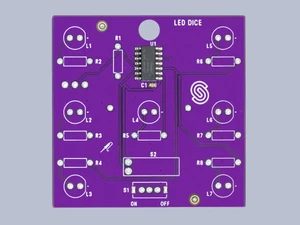 S333140 LED Dice Solder Kit