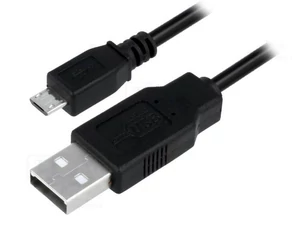 Kábel USB 1m-es USB A - Micro USB B / táp és adat