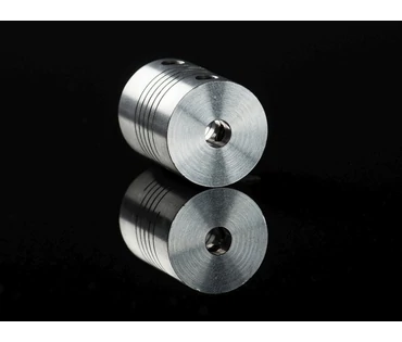 A1177 Aluminum Flex Shaft Coupler - 5mm to 10mm