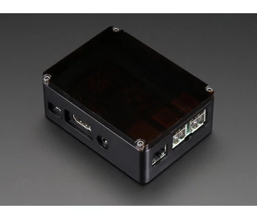 A2347 Anidees Black Case w/ Smokey Top for Pi B+/Pi 2/Pi 3 A2347 Anidees Black Case w/ Smokey Top for Pi B+/Pi 2/Pi 3