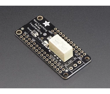 A2895 Non-Latching Mini Relay FeatherWing A2895 Non-Latching Mini Relay FeatherWing