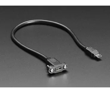A3258 micro USB toldó kábel előlapi aljzattal